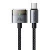 Магнитен кабел – Mcdodo (CA-2070) – USB-C → MagSafe 3, 140W, LED, 2m – Черен
