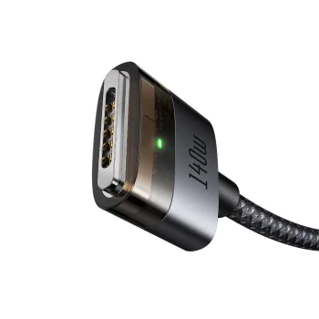 Магнитен кабел – Mcdodo (CA-2070) – USB-C → MagSafe 3, 140W, LED, 2m – Черен