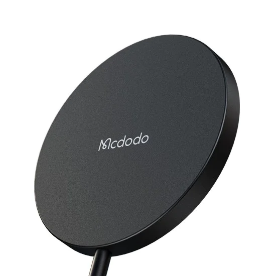 Безжично зарядно Moon Series – Mcdodo (CH-4360) – магнитно, 15W, ултратънък дизайн – Черен
