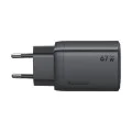 Стенен адаптер Gana Mini Series – Mcdodo (CH-0970) – 2× USB-C, 1× USB-A, 67W, GaN технология – Черен