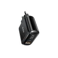 Стенен адаптер Chocolate Series – Mcdodo (CH-7170) – USB-C/A, 20W, цифров дисплей, PD + QC – Черен