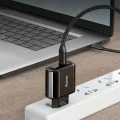 Стенен адаптер Chocolate Series – Mcdodo (CH-7170) – USB-C/A, 20W, цифров дисплей, PD + QC – Черен