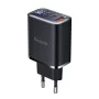 Стенен адаптер – Mcdodo (CH-2180) – 2× USB-C, 1× USB-A, 30W, бързо зареждане, цифров дисплей – Черен