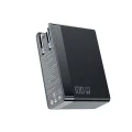 Пътнически адаптер – Mcdodo Nuc AR Power Series (CH-8101 Pro) – UK/US/EU, 2× Type-C, USB-A, 100W, GaN – Черен