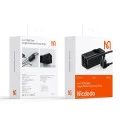 Разклонител 4-в-1 – Mcdodo Super Cube Series (CH-4620) – Schuko, 2× Type-C, USB-A, 70W, GaN, 1.5m – Черен