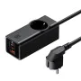 Разклонител 4-в-1 – Mcdodo Super Cube Series (CH-4620) – Schuko, 2× Type-C, USB-A, 70W, GaN, 1.5m – Черен