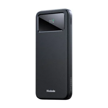 Външна батерия (MC-4220) - Mcdodo - Type-C + 2x USB-A, 10000mAh, 22.5W, LED дисплей - Черно