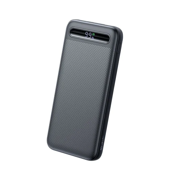 Външна батерия Star Series (MC-3881) - Mcdodo - USB-C + 2x USB, 10000mAh, 22.5W, дисплей - Черно