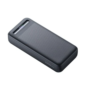 Външна батерия Star Series (MC-3891) - Mcdodo - USB-C + 2x USB, 20000mAh, 22.5W, дисплей - Черно