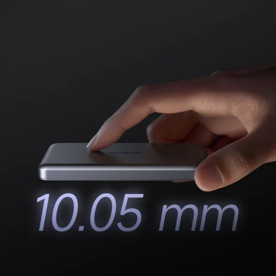 Магнитна външна батерия Meta Series (MC-4641) - Mcdodo - 5000mAh, 20W, ултратънък дизайн - Черно