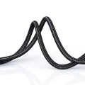 Кабел за данни – Mcdodo (CA-4410) – USB-C → USB-C, найлон оплетка, алуминий, PD60W, 1m – Черен