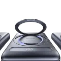 Магнитна външна батерия Meta Series (MC-8371) - Mcdodo - вградена 360° стойка пръстен, 10000mAh, 20W - Тъмносиво