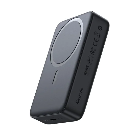 Магнитна външна батерия Ambilight Series (MC-5021) - Mcdodo - 20000mAh, NTC контрол на температурата, 20W - Черно