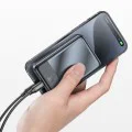 Магнитна външна батерия Ambilight Series (MC-5931) - Mcdodo - 10000mAh, NTC контрол на температурата, 30W - Черно