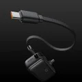 Mcdodo - Power Bank FreeKit Series (MC-7760) - с вграден кабел и конектор USB-C, 5000mAh, 22.5W - Черен