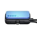 Mcdodo - Power Bank FreeKit Series (MC-7760) - с вграден кабел и конектор USB-C, 5000mAh, 22.5W - Черен