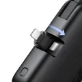 Mcdodo - Външна батерия FreeKit Series (MC-7800) - с вграден кабел и конектор Lightning, 5000mAh, 22.5W - Черен