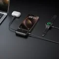 Mcdodo - Външна батерия FreeKit Series (MC-7800) - с вграден кабел и конектор Lightning, 5000mAh, 22.5W - Черен