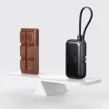 Mcdodo - Външна батерия FreeKit Series (MC-7800) - с вграден кабел и конектор Lightning, 5000mAh, 22.5W - Черен