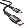 Зарядно за автомобил – Mcdodo Obsidian Series (CC-7493) – включен Type-C кабел, PD30W, Smart IC, 1.2m – Черен