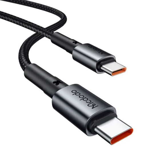 Зарядно за автомобил – Mcdodo Obsidian Series (CC-7493) – включен Type-C кабел, PD30W, Smart IC, 1.2m – Черен