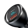 Зарядно за автомобил – Mcdodo (CC-5670) – двоен порт, 95W, бързо зареждане, LED дисплей – Черен