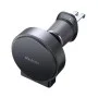 Стойка за кола с безжично зареждане (CH-3000) - Mcdodo - за вентилация, 15W, двойна намотка, прибиращ се кабел - Черно