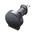 Стойка за кола с безжично зареждане (CH-0090) - Mcdodo - за вентилация, 15W, Qi2, с прибиращ се кабел - Черно