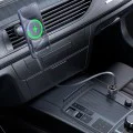 Стойка за кола с безжично зареждане (CH-0091) - Mcdodo - за вентилация, 15W, Qi2, с прибиращ се кабел - Пустинно злато