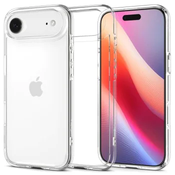 Калъф за iPhone 17 Air – Spigen Ultra Hybrid – Кристално прозрачен