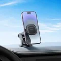 Автомобилен държач – Borofone (BH97 Ice) – магнитен, с вендуза, 360° – Черен/Сив
