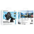 Автомобилен държач – Borofone (BH134 Rio) – за табло/стъкло, 360°, ABS + Silicone, 4.5–7 – Черен