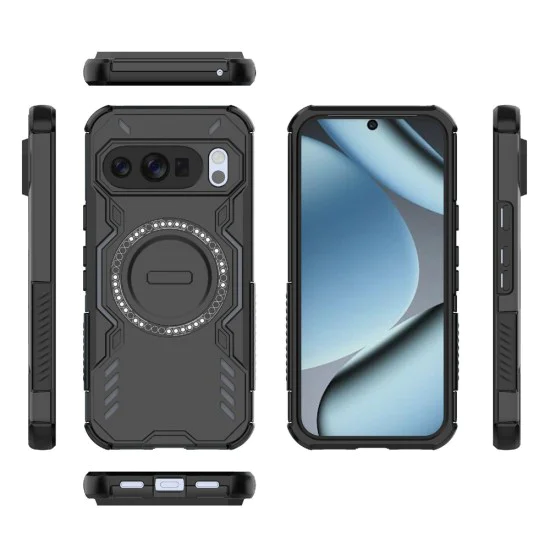 Калъф – Techsuit ArmorMag – Google Pixel 10 / 10 Pro – Черен