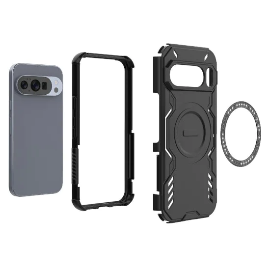 Калъф – Techsuit ArmorMag – Google Pixel 10 / 10 Pro – Черен