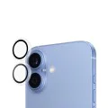 Протектор - Камера за iPhone 16 / iPhone 16 Plus - PanzerGlass® - Hoops® Протектор за обектив на камера - Прозрачен