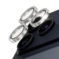Протектор - Камера за iPhone 17 Pro / iPhone 17 Pro Max / iPhone 16 Pro / iPhone 16 Pro Max - PanzerGlass® - Hoops® протектор за обектив на камера - с брокат и сребрист цвят