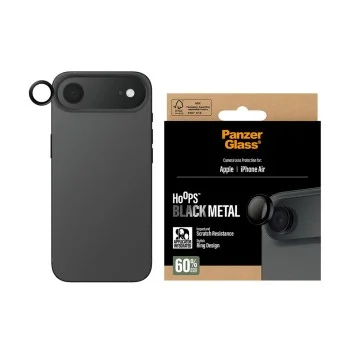 Протектор - Камера за iPhone 17 Air - PanzerGlass® - Hoops® Протектор за обектив на камера - Черен