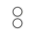 Протектор - Камера за iPhone 17 / iPhone 16 / iPhone 16 Plus - PanzerGlass® - Hoops® протектор за обектив на камера - с брокат и сребрист цвят