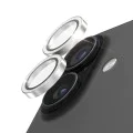 Протектор - Камера за iPhone 17 / iPhone 16 / iPhone 16 Plus - PanzerGlass® - Hoops® протектор за обектив на камера - с брокат и сребрист цвят