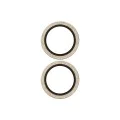 Протектор - Камера за iPhone 17 / iPhone 16 / iPhone 16 Plus - PanzerGlass® - Hoops® протектор за обектив на камера - златист с брокат