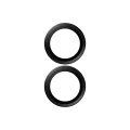 Протектор - Камера за iPhone 17 / iPhone 16 / iPhone 16 Plus - PanzerGlass® - Hoops® Протектор за обектив на камера - Черен