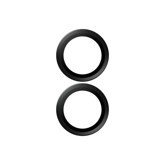 Протектор - Камера за iPhone 17 / iPhone 16 / iPhone 16 Plus - PanzerGlass® - Hoops® Протектор за обектив на камера - Черен