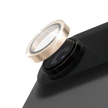 Протектор - Камера за iPhone 17 Air - PanzerGlass® - Hoops® протектор за обектив на камера - златист с брокат