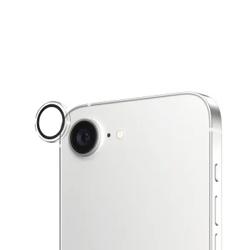 Протектор - Камера за iPhone 16e - PanzerGlass® - Hoops® Протектор за обектив на камера - Прозрачен