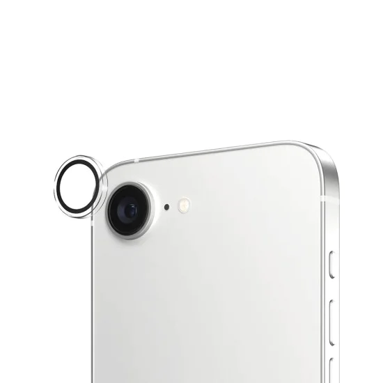 Протектор - Камера за iPhone 16e - PanzerGlass® - Hoops® Протектор за обектив на камера - Прозрачен
