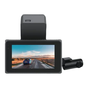 Imou - Видеорегистратор S800 PRO (LC-DAE-LC5500GWV-S800) - 4K, Wi-Fi, 3" екран, вграден микрофон, слот за Micro SD карта, IP52 - черен