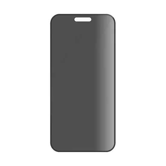PanzerGlass® - Ултраширок протектор за екран за поверителност с EasyAligner - iPhone 16 Plus / iPhone 15 Plus - Черен