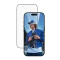 PanzerGlass® - Ултраширок протектор за екран с EasyAligner - iPhone 17 / iPhone 16 Pro - Черен