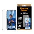 PanzerGlass® - Ултраширок протектор за екран с EasyAligner - iPhone 17 / iPhone 16 Pro - Черен