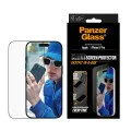 PanzerGlass® - Ултраширок протектор за екран с бързо закрепване в кутия - iPhone 17 Pro - Черен